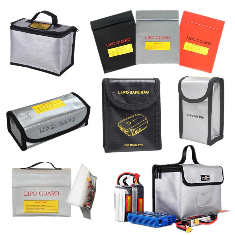 Drone Battery Bag - Borsa di sicurezza per batteria al