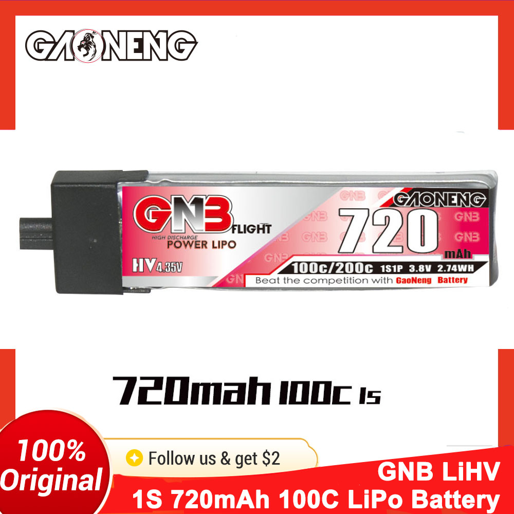 Drone Battery Li-Ion - Batteria LiPo LiHV GAONENG GNB 1S