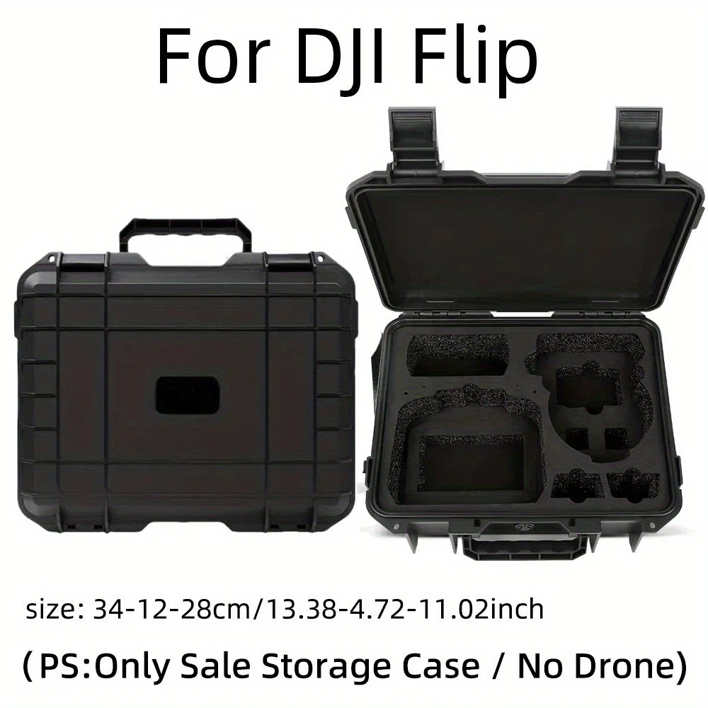 Drone Battery Bag - Custodia rigida per DJI Flip, compatibile