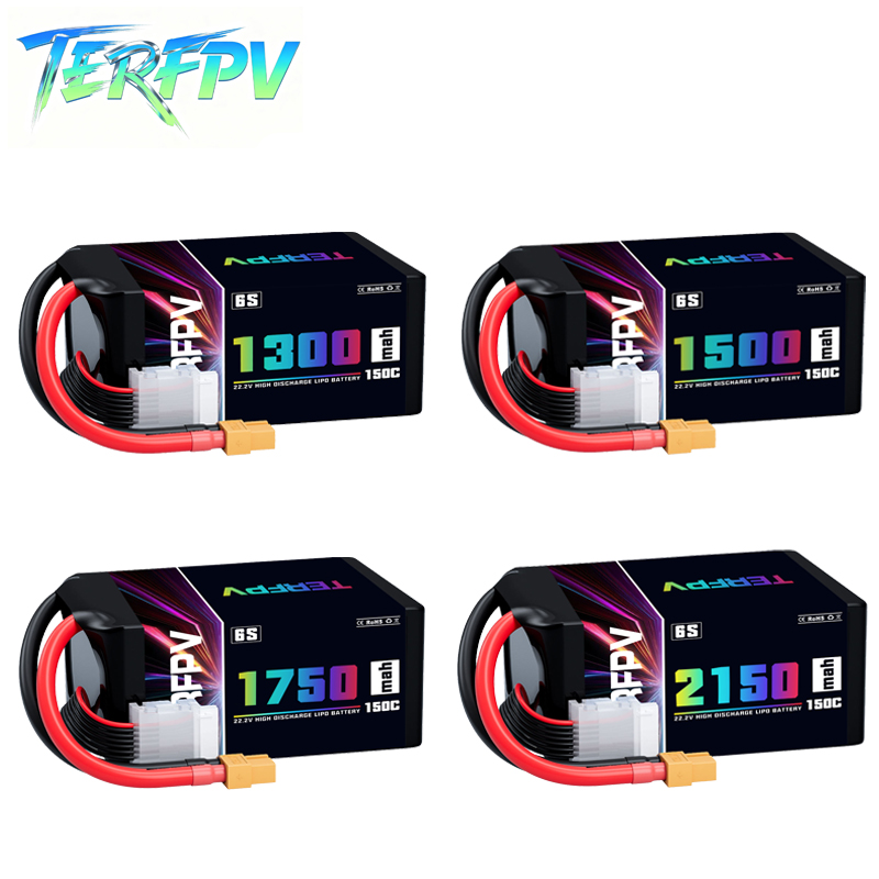 Batteria Lipo TERFPV 6S 22.2V  - Drone Battery 6S recensione e prezzo
