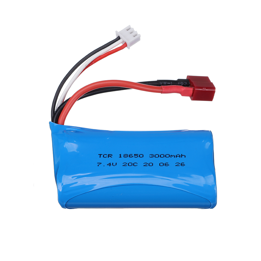 7.4 V 3000 mAh 18650 batteria  - Drone Battery Li-Ion recensione e prezzo
