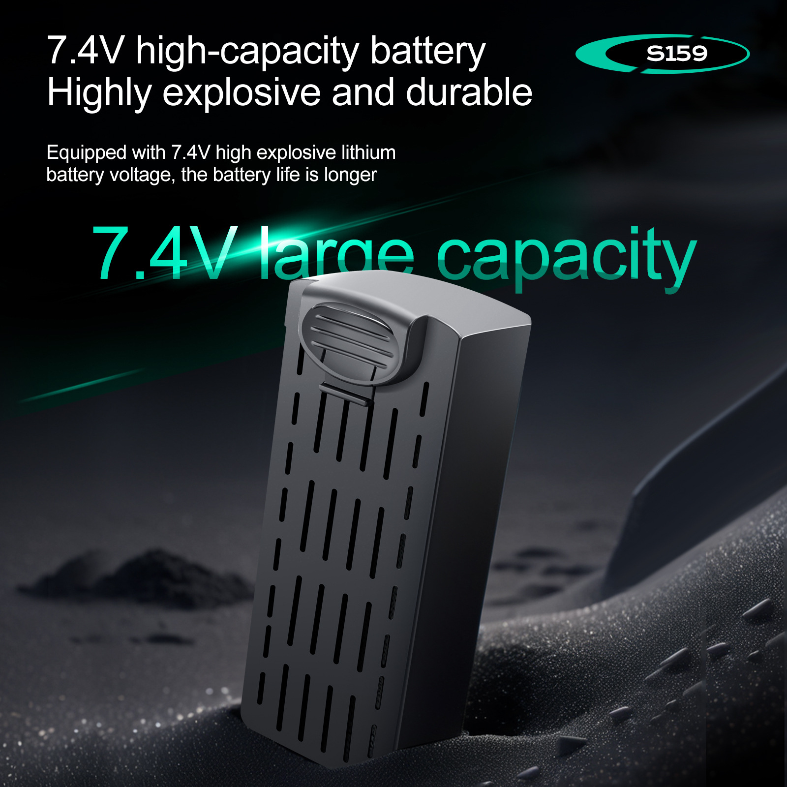 Batteria S159 7.4V 2200mAH S15 - Drone Battery Li-Ion recensione e prezzo