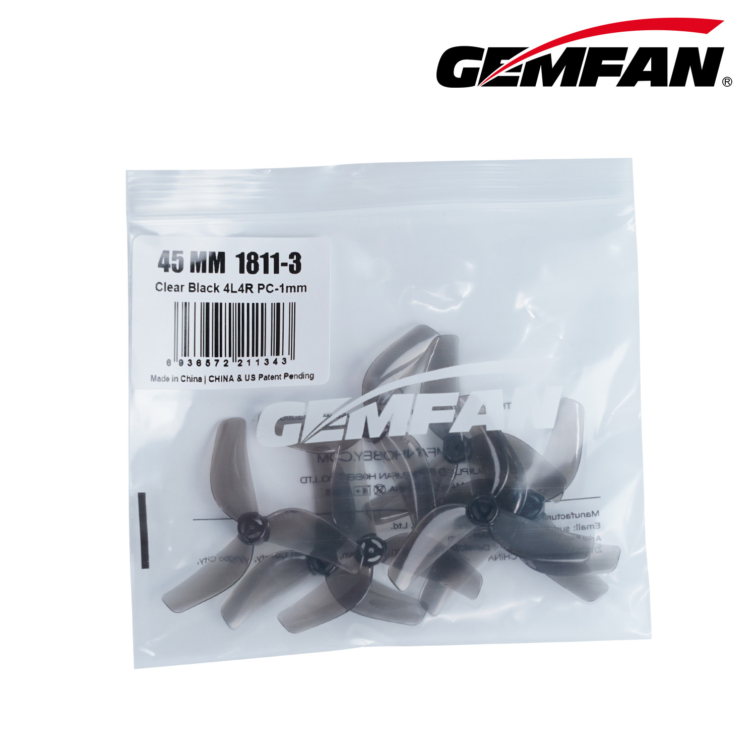 Set di 4 Eliche Gemfan 1811 da - Drone Battery Bag recensione e prezzo